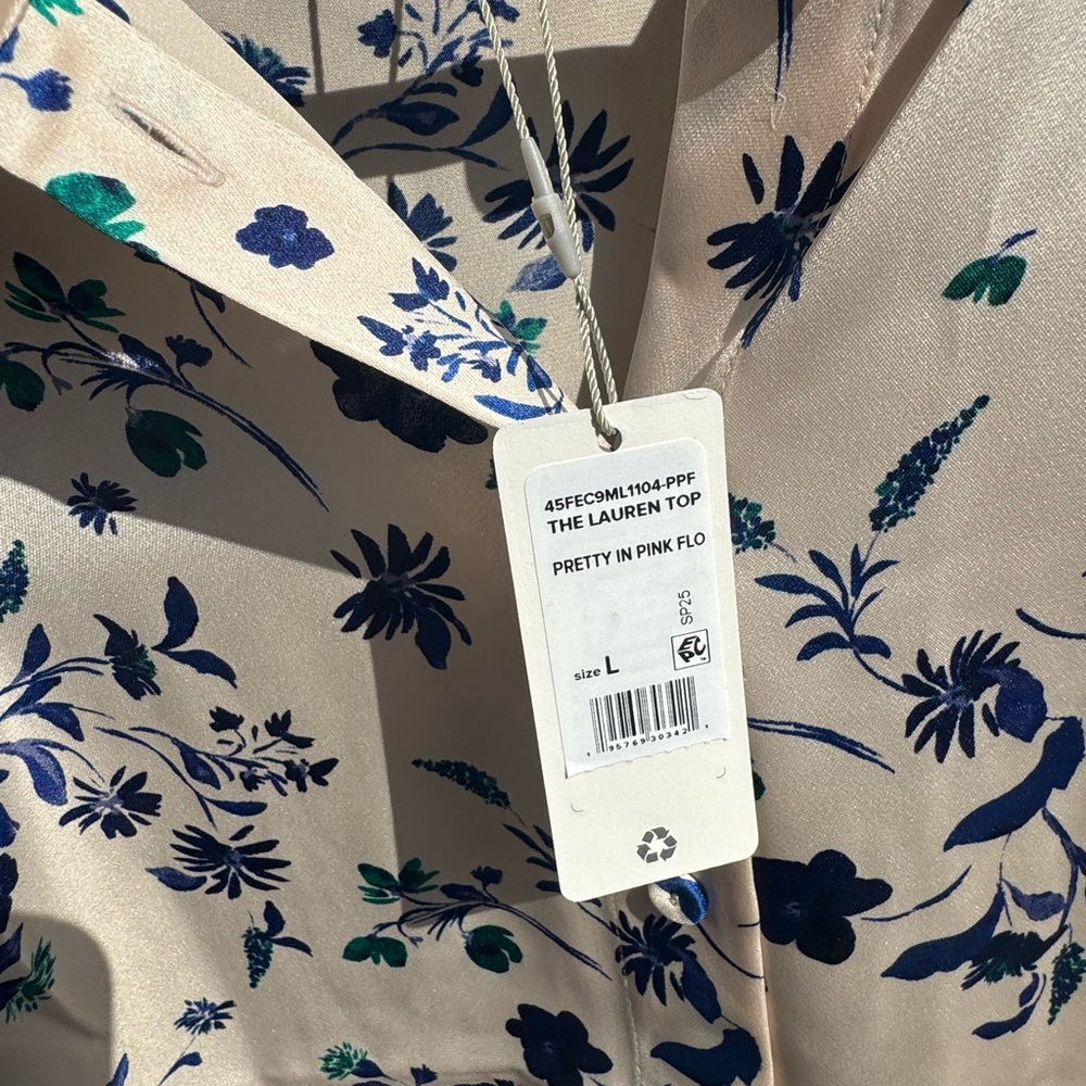Favorite Daughter The Lauren Top | Pretty In Pink Floral blouse - Picture 4 of 15